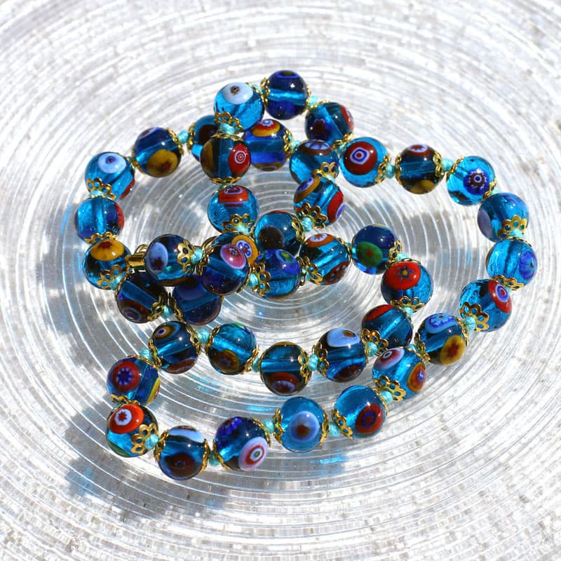 What are the different types of Murano glass?