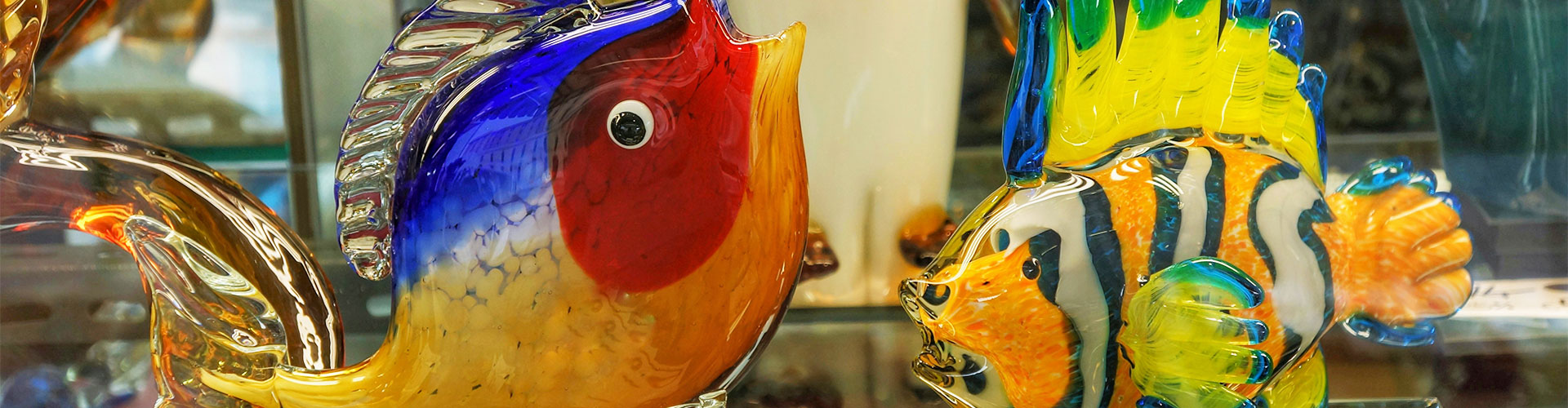 What are the different types of Murano glass?