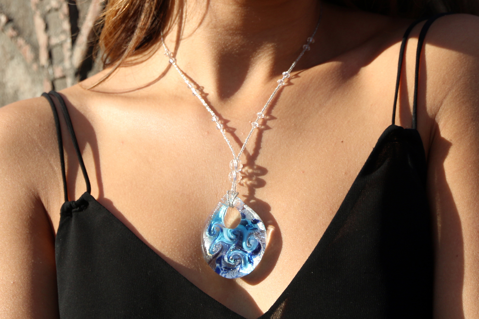 Jewelry made from Murano glass