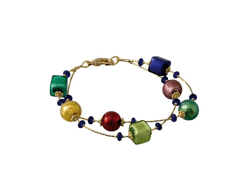 Bijoux en verre italien, bijoux en verre de Murano, cadeaux en verre de Murano, perles de verre vénitien