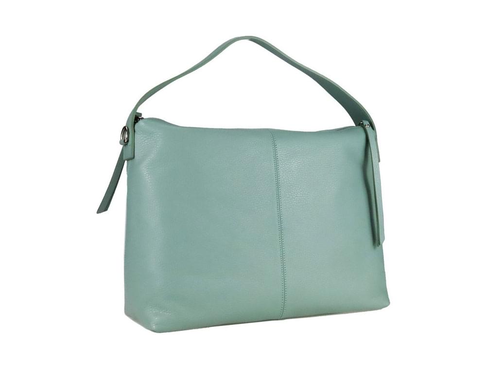 Lesa handbag - simple design in soft, Italian leather