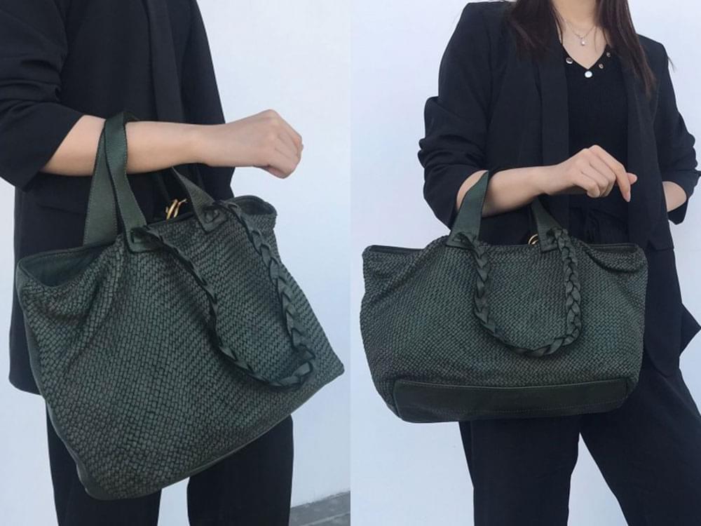  Cagliari - high quality, luxurious and beautiful shoulder bag (olive)
