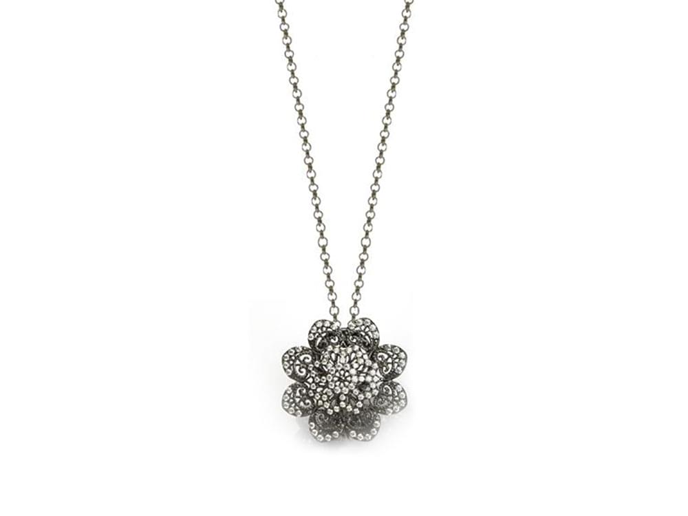 A stunning, elaborate, pendant style necklace