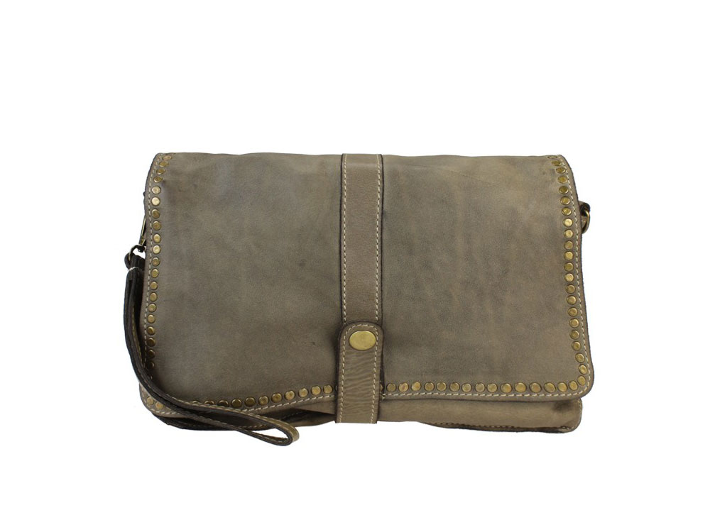 A soft calf leather, modern style handbag