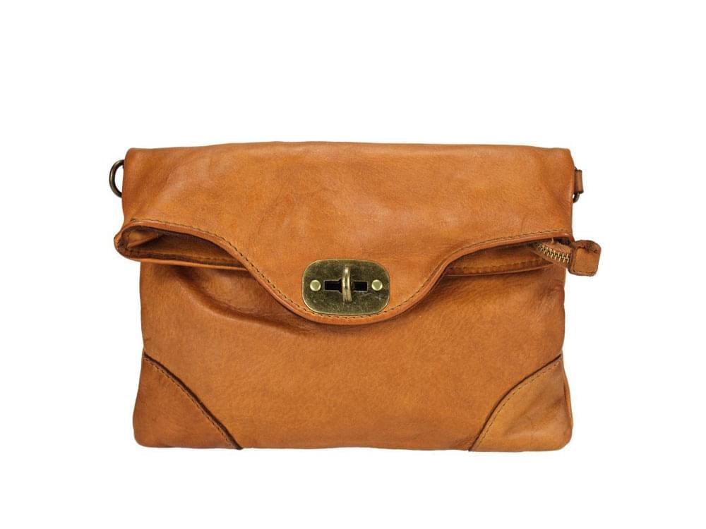 Frascati (tan) - Small, neat and stylish shoulder bag