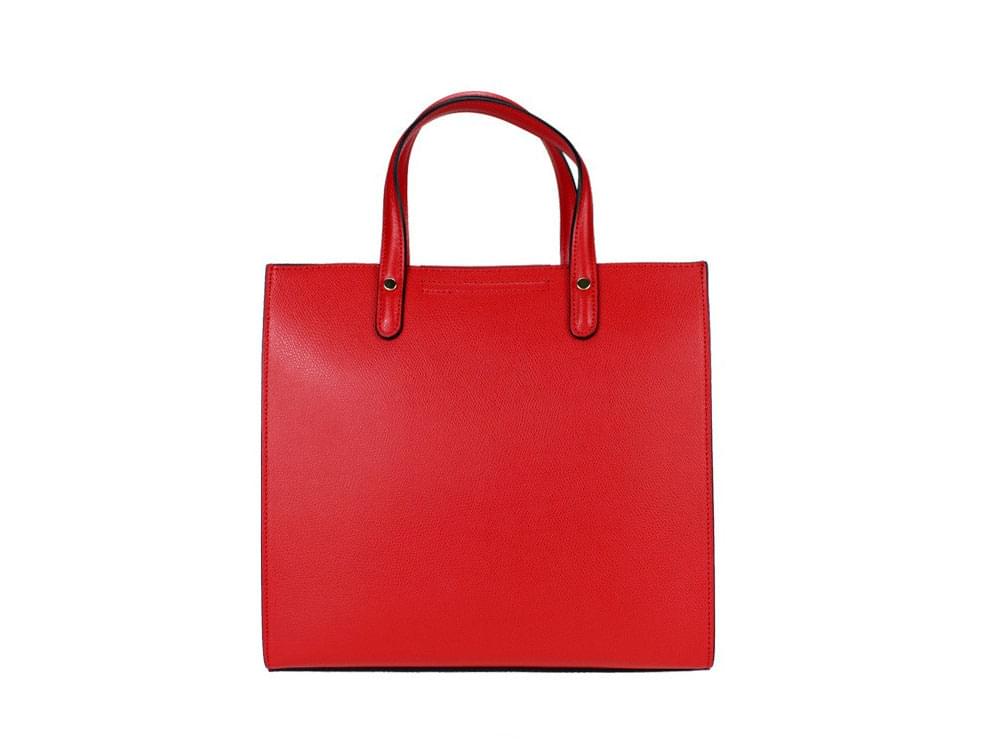 Guspini (dark red) - Medium sized, simple, unfussy bag for every day use