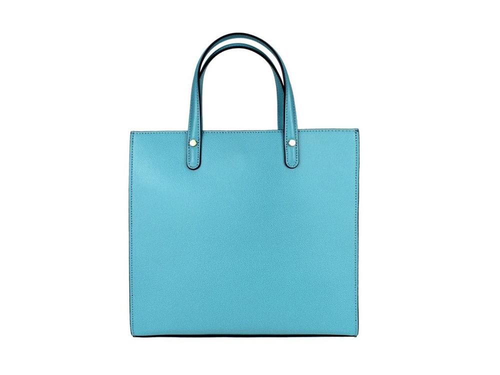 Guspini (turquoise) - Medium sized, simple, unfussy bag for every day use