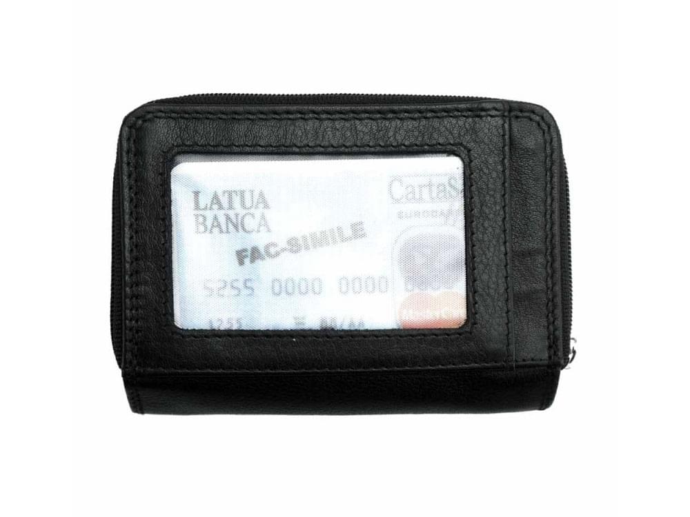 Mario (black) - Nappa leather wallet
