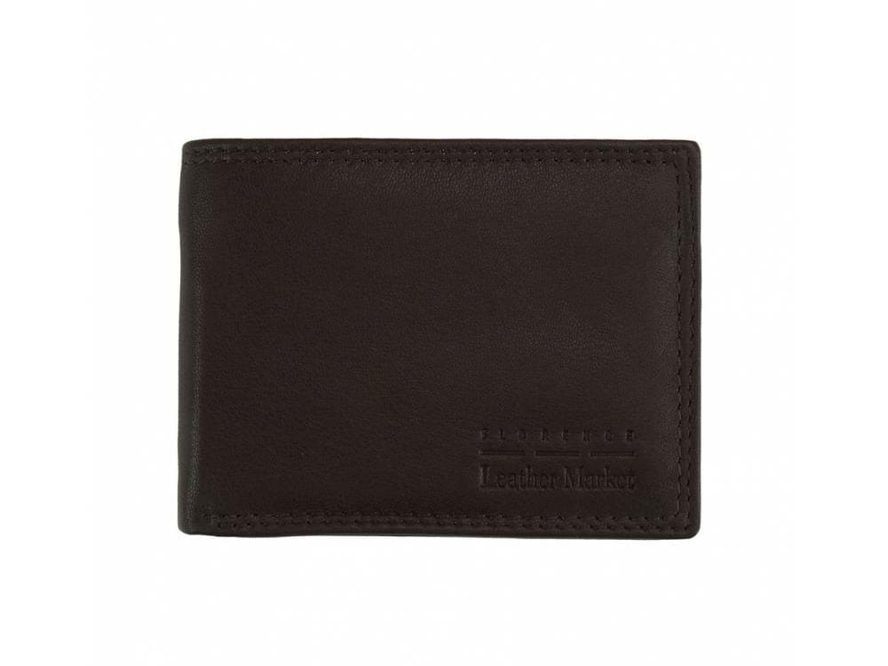 Pietro (brown - Simple but functional leather wallet