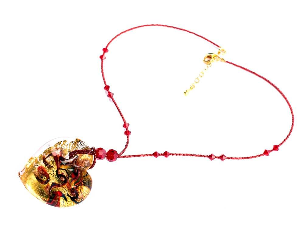 Mulinello - Murano Glass pendant style necklace<br><strong>Was €129.99 - now €103.99</strong>