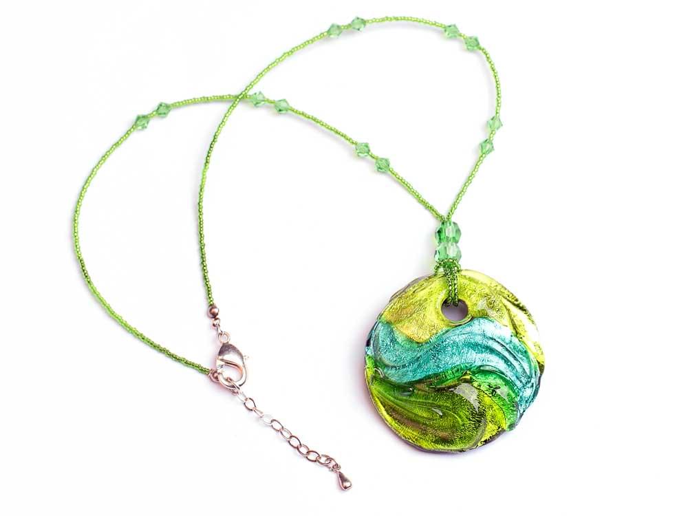 Murano Glass pendant style necklace