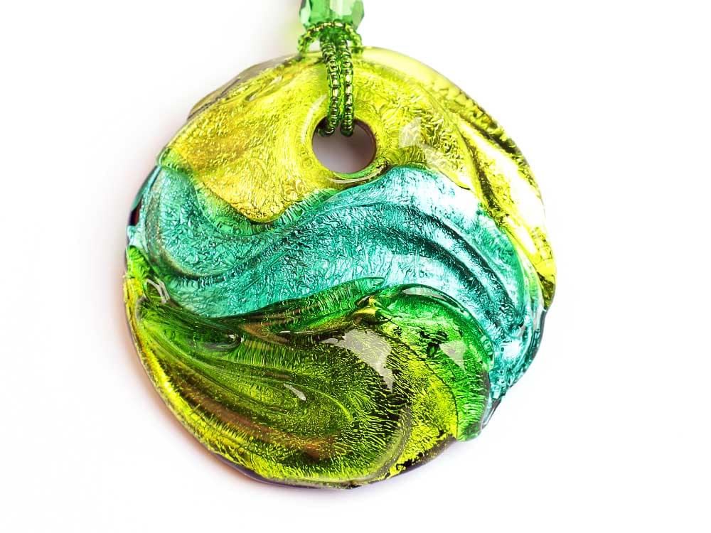 Cresta dell'onda - Murano Glass pendant style necklace