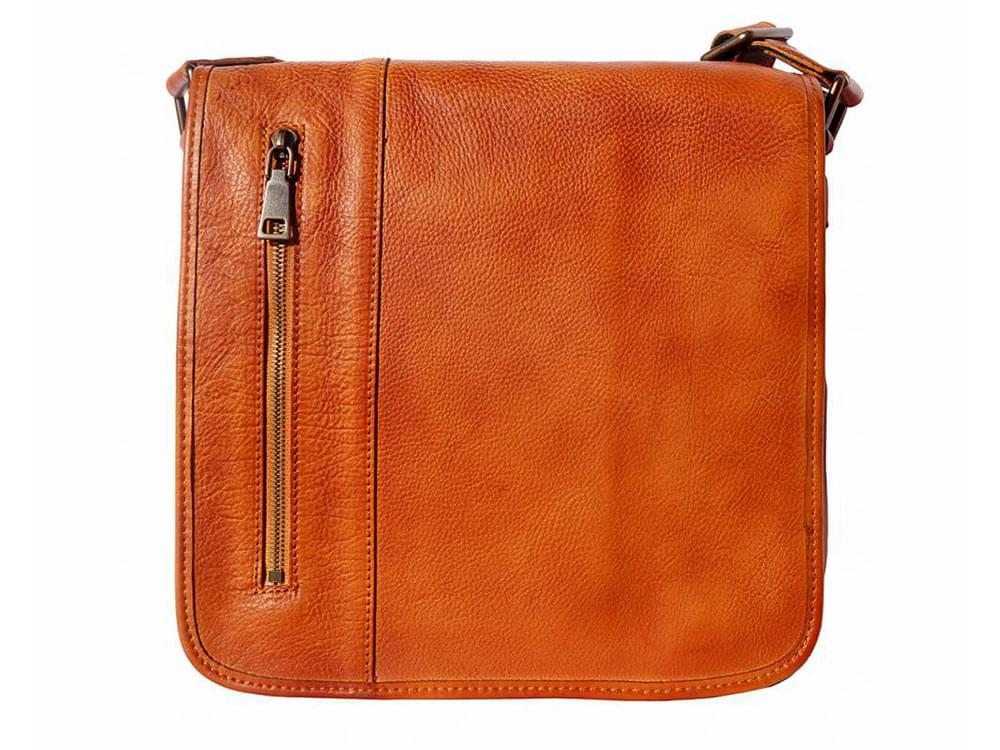 San Remo (tan) - Vintage leather messenger bag