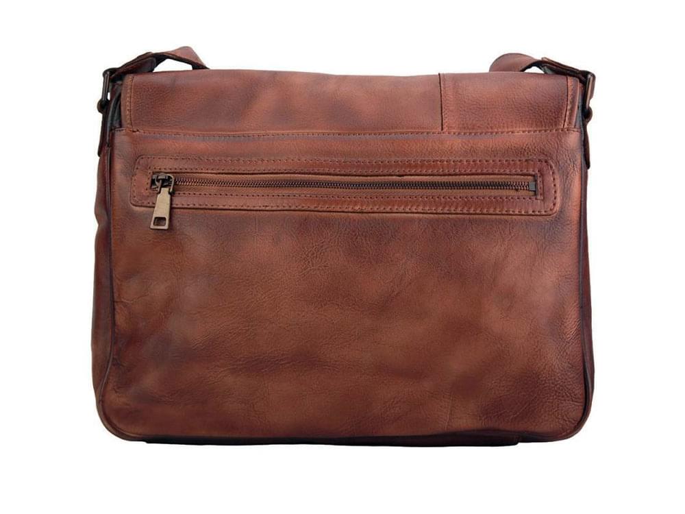 Noto (brown - Stylish vintage leather messenger bag
