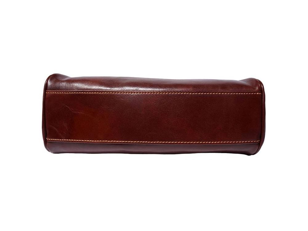 Asti (brown) - Genuine polished calf leather
