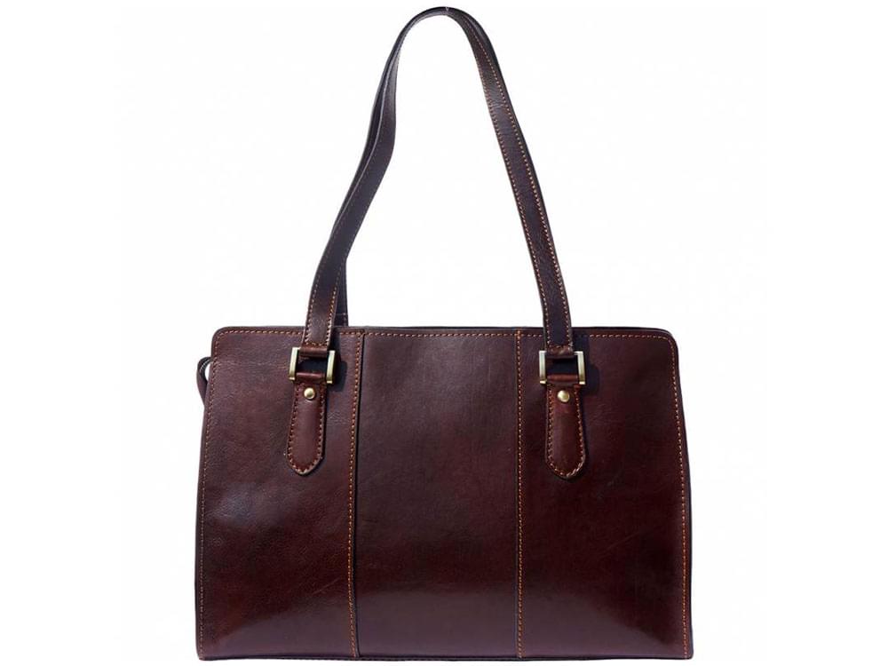Elegant, high quality leather shoulder bag