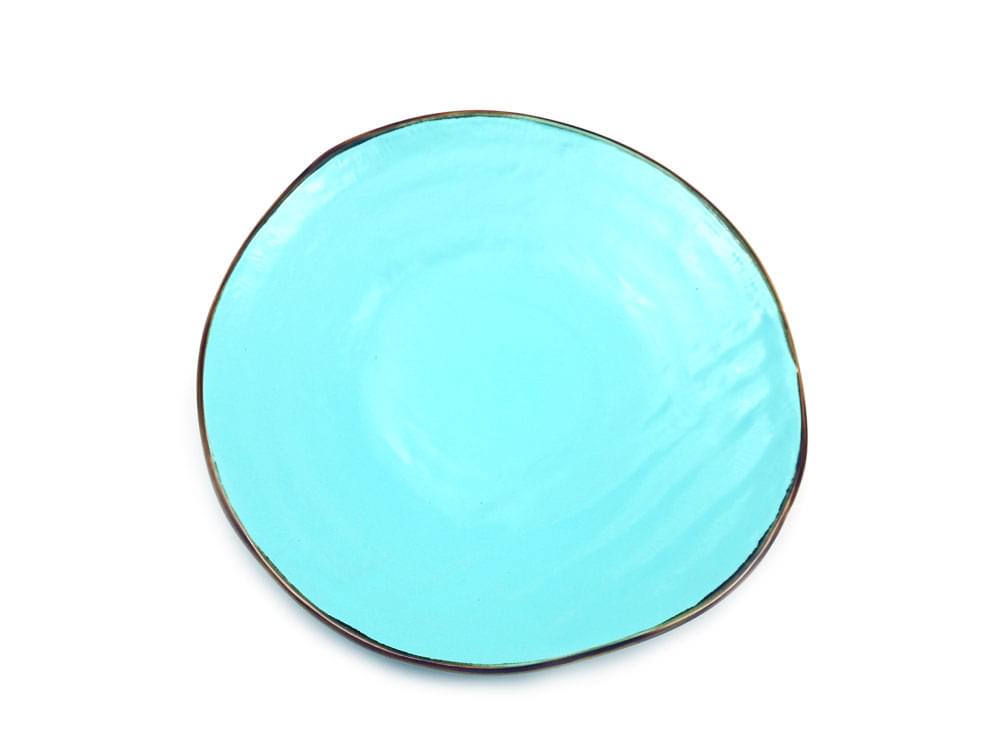 Shades of Tuscany - 28cm (11.02 inches) plates - Set of six colourful, traditional Tuscan plates