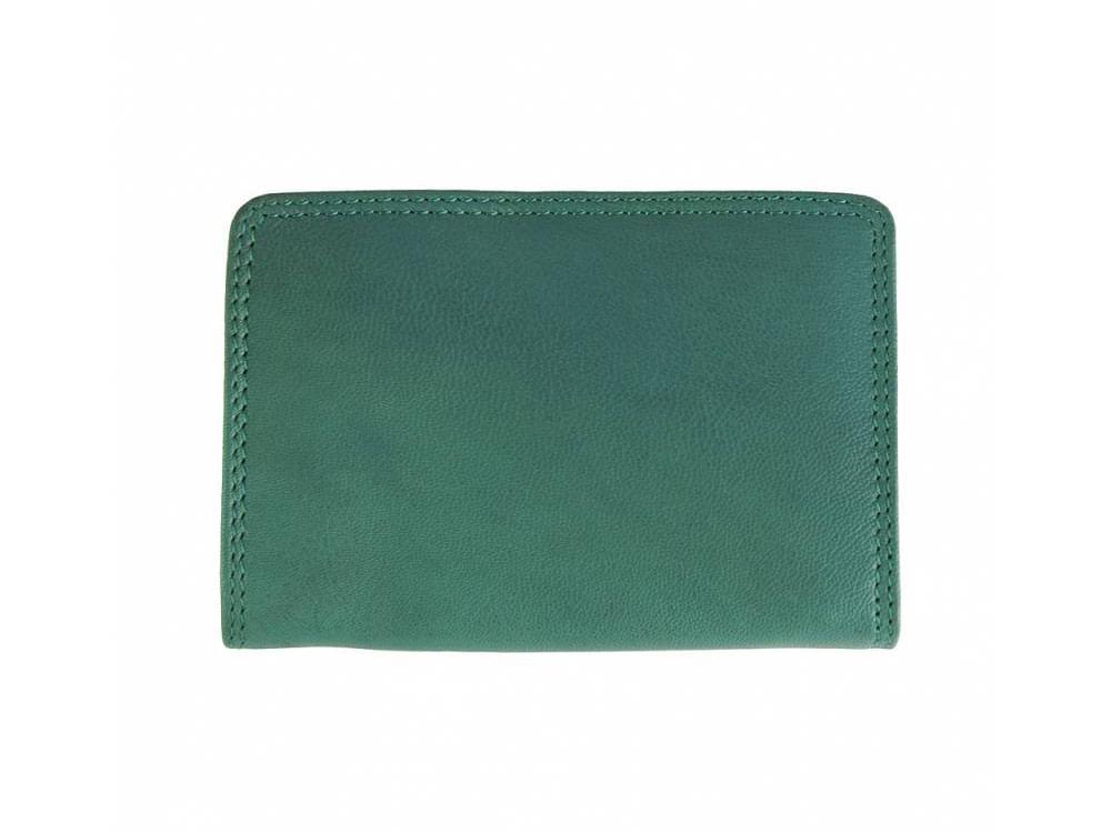 The Elisa is a fairly small but very practical, Italian leather wallet of the highest quality - back view