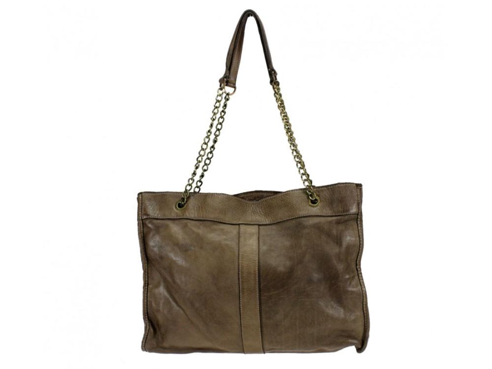 Melfi - large, slim, calf leather shoulder bag