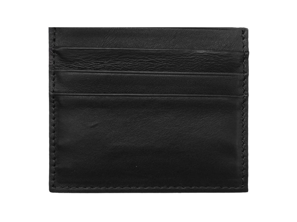 Leather card holder - back view