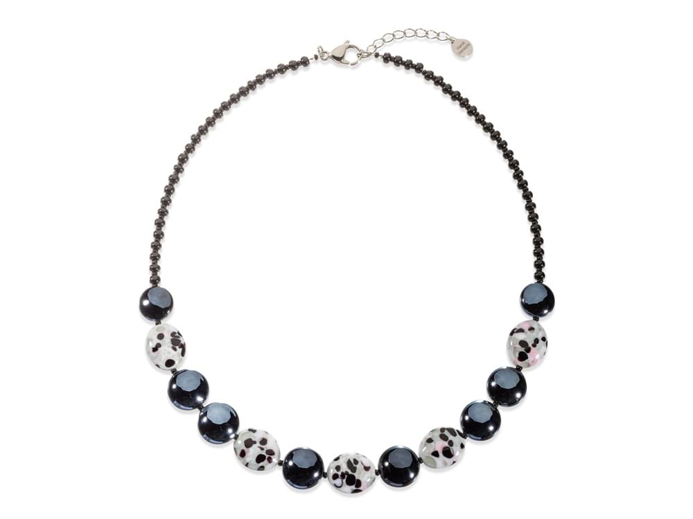 Diva Necklace - contemporary Murano glass necklace