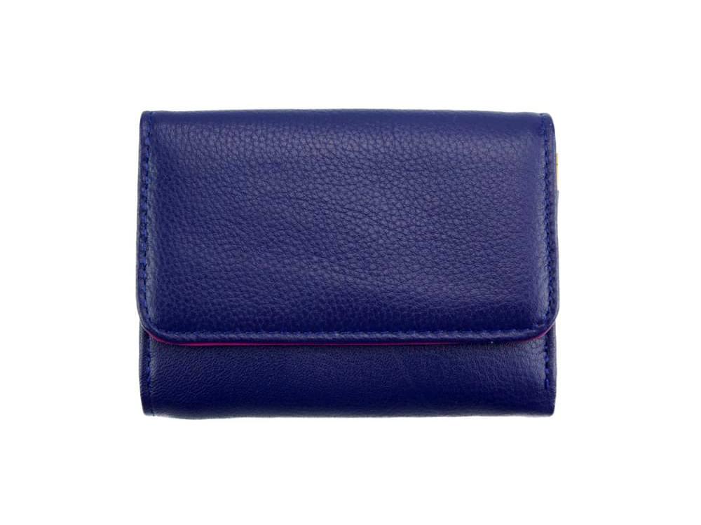 Sofia (blue) - Colourful, optimal small wallet