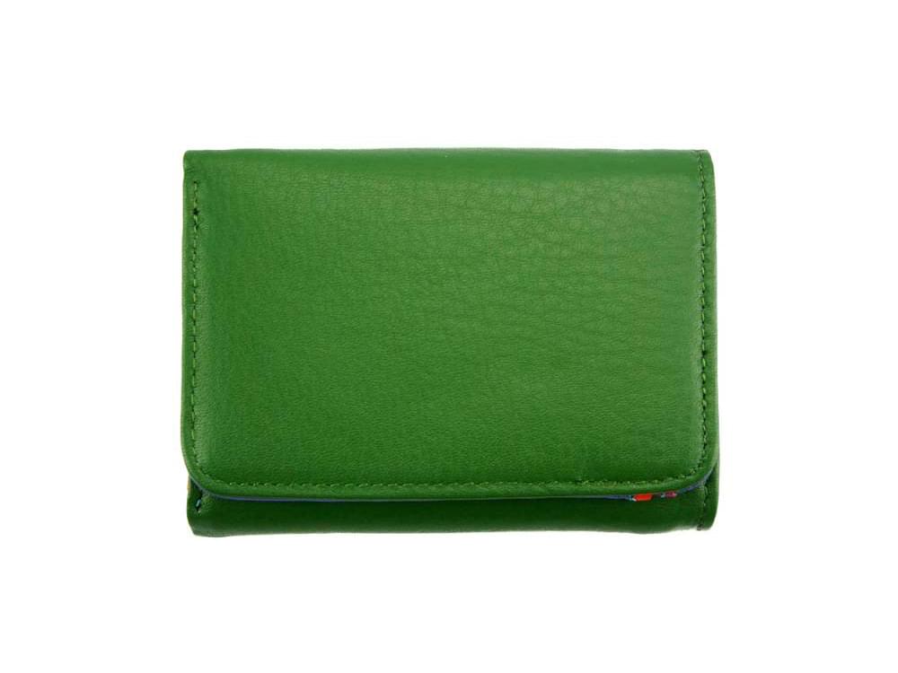 Sofia (green) - Colourful, optimal small wallet