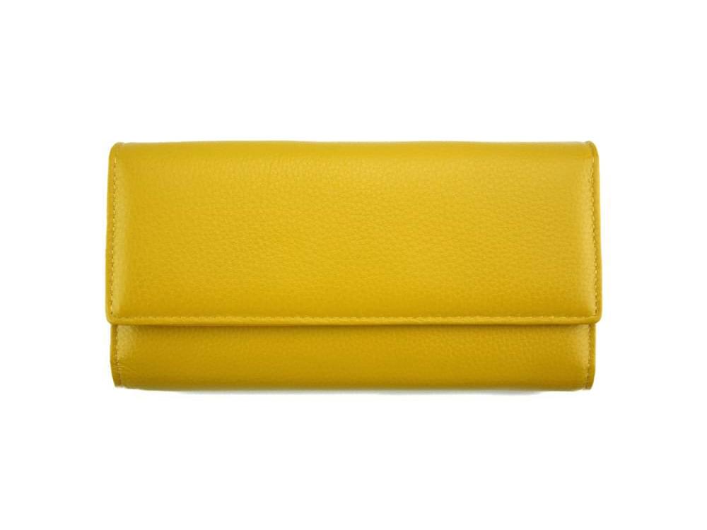 Anna (yellow) - Slim, luxurious, high capacity wallet