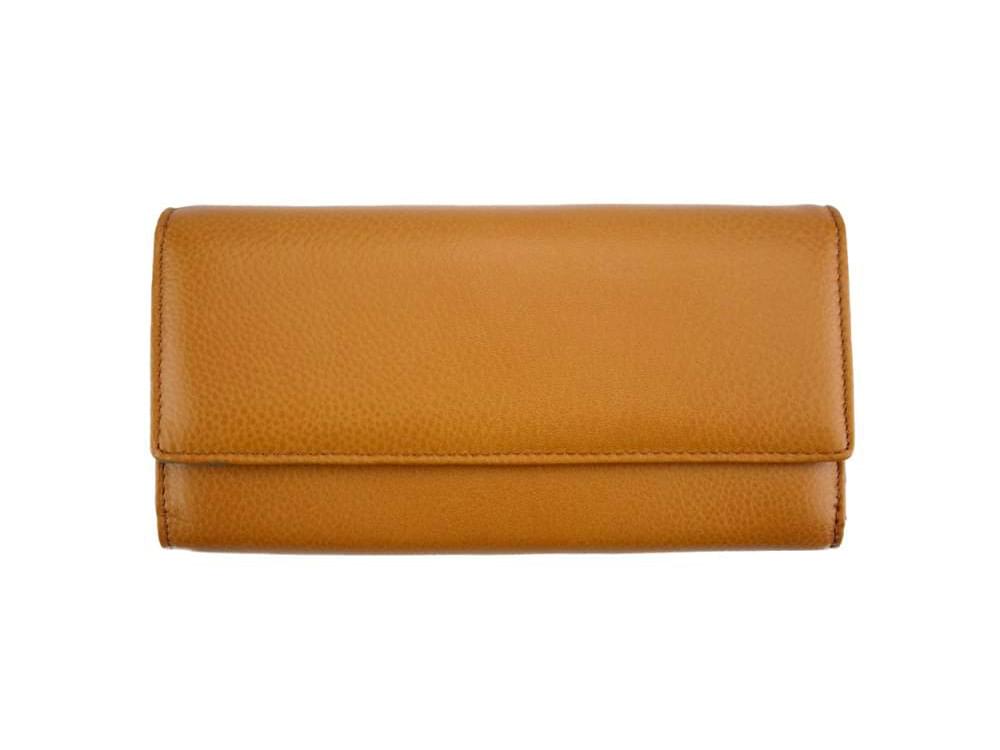 Anna - slim, luxurious, high capacity wallet - front view