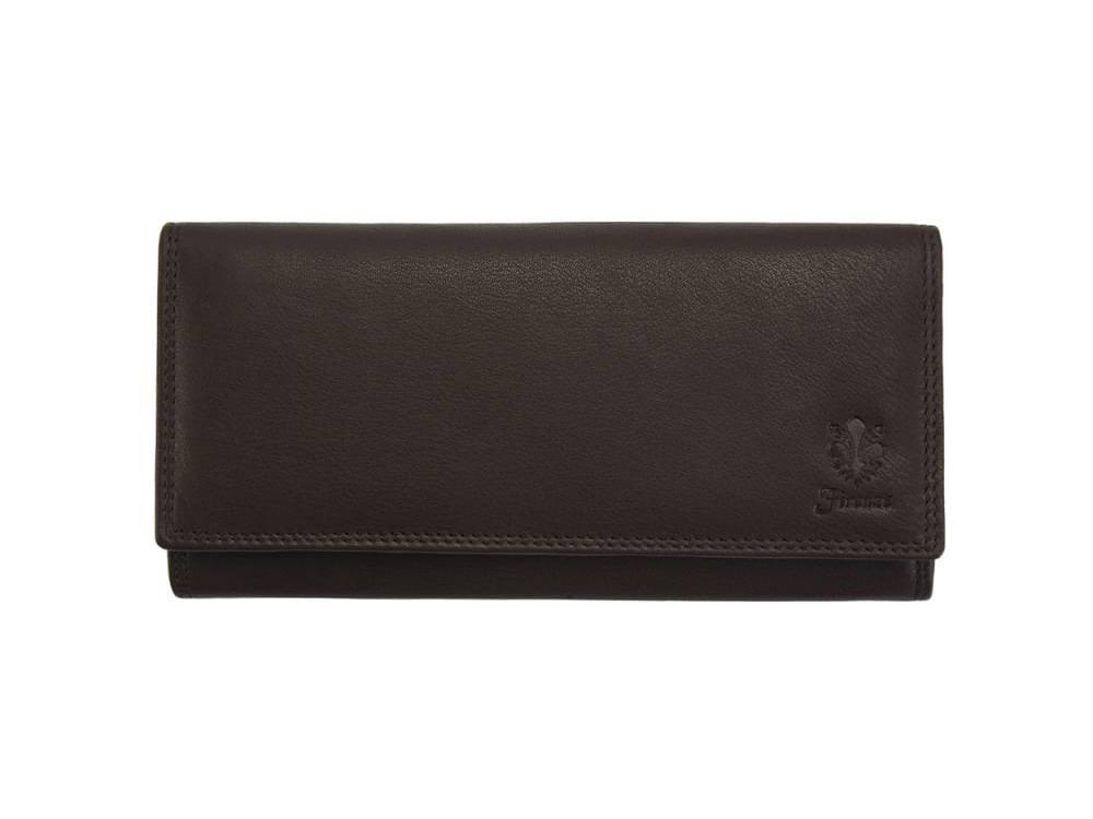 Lucia - slim, elegant and functional wallet - front view