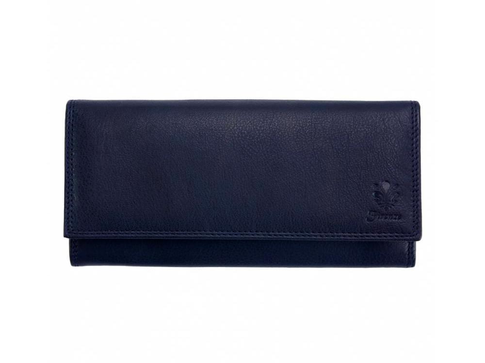 Lucia (blue) - Slim, elegant and functional wallet