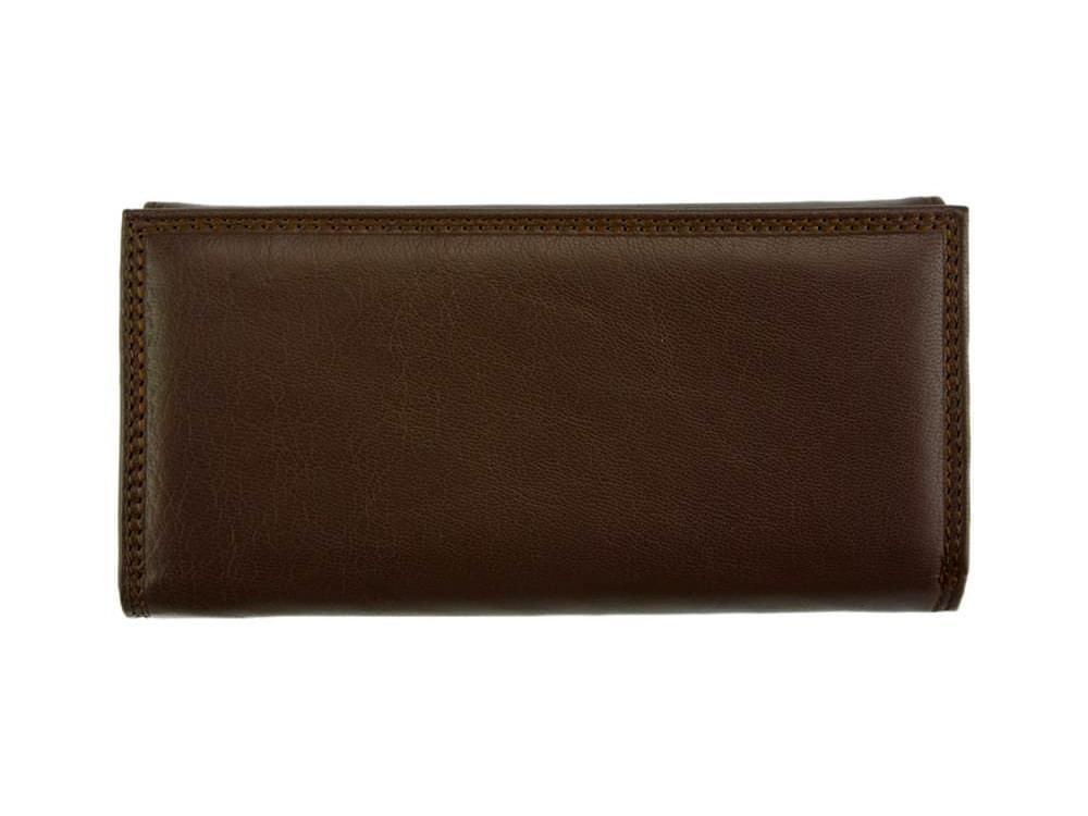 Marcella - luxurious, genuine leather wallet for women - back view