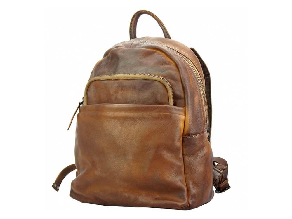 Augusta - contemporary, vintage leather backpack