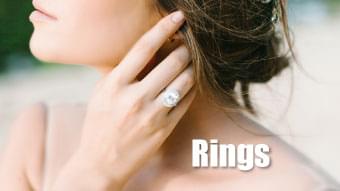 murano jewelry rings